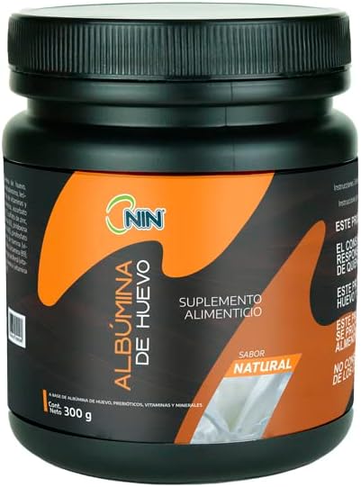 Albúmina De Huevo Nin 300g Natural